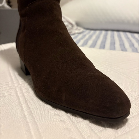 Aquatalia Flore Tall Weatherproof Boots in Espresso - Picture 13 of 16